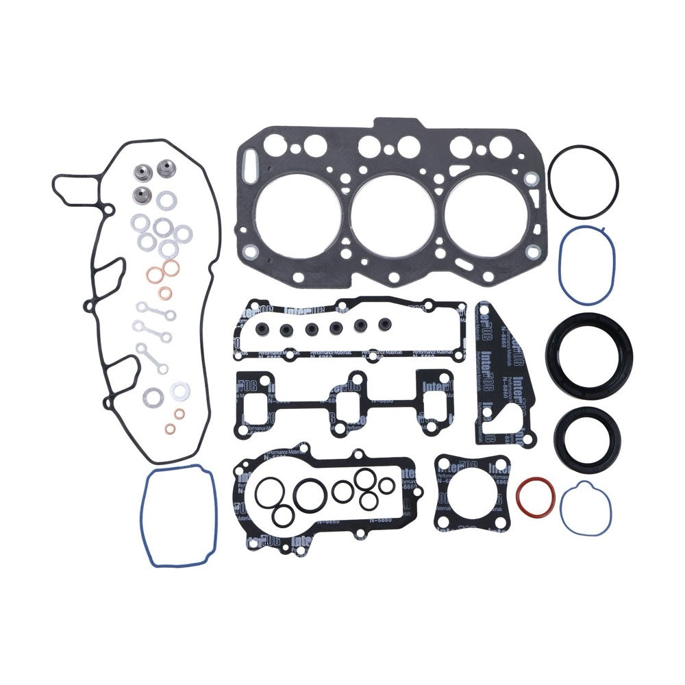 Overhaul Gasket Kit YM119717-01330 for use with Komatsu Engine 3D76E-6 3D76E-5N-BA Excavator PC20MR-2 PC22MR-3 PC26MR-3